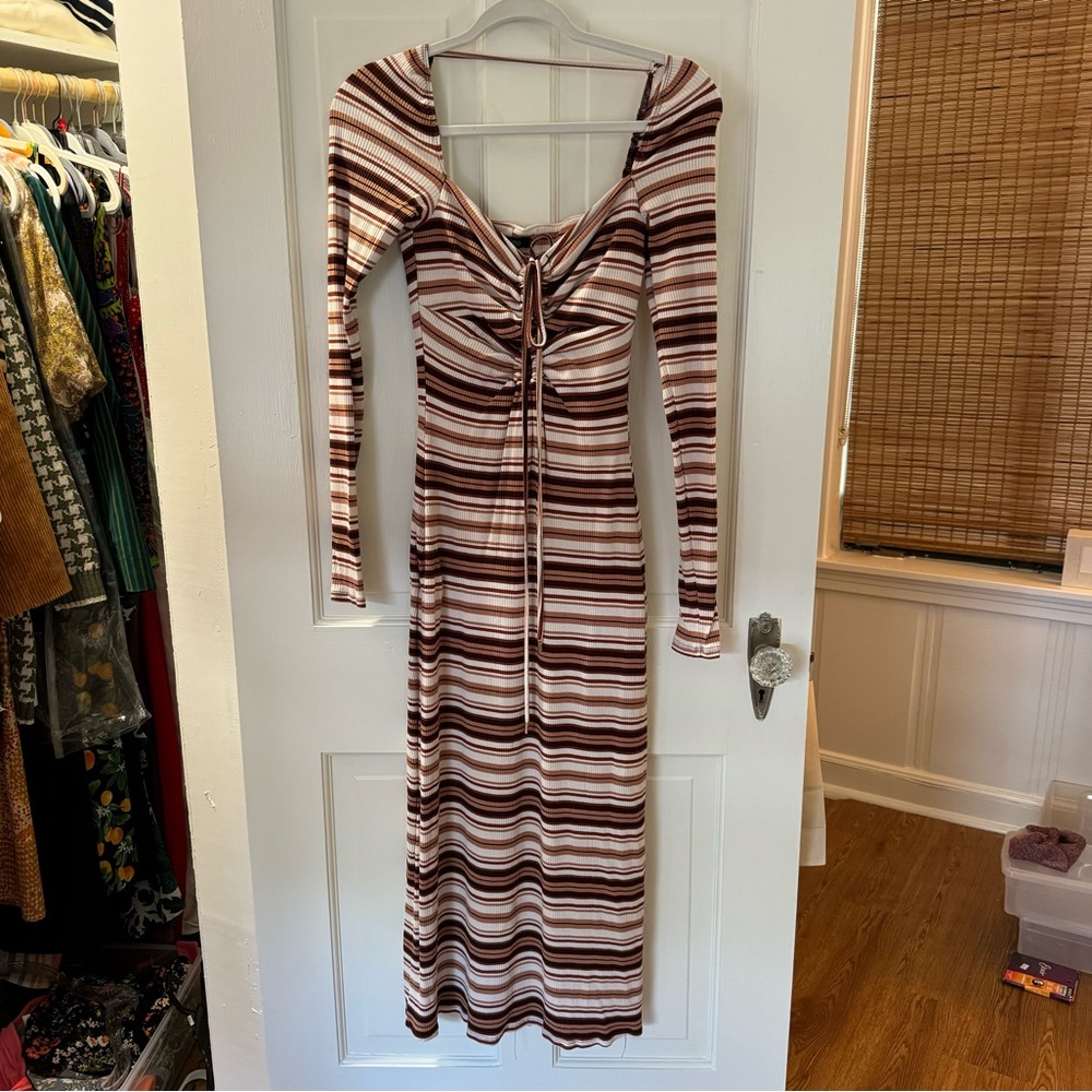 AFRM Cutout Midi Dress